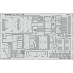Mi-24P cargo interior