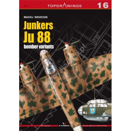 16 - Junkers Ju 88 bomber variants (decals)