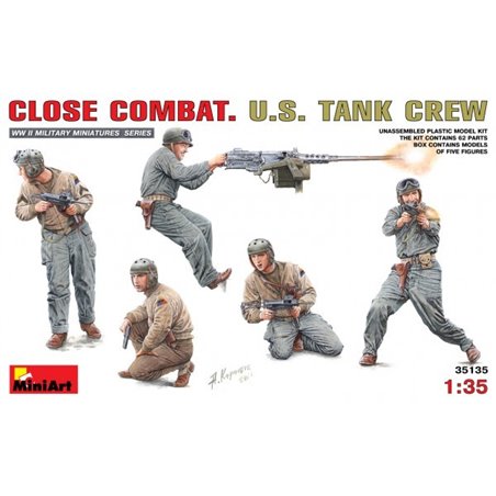 1/35 Close Combat U.S. Tank Crew (5 figures)