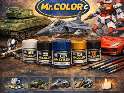  Guía Completa de Pintura para Modelismo: Mr. Color C de Mr. Hobby